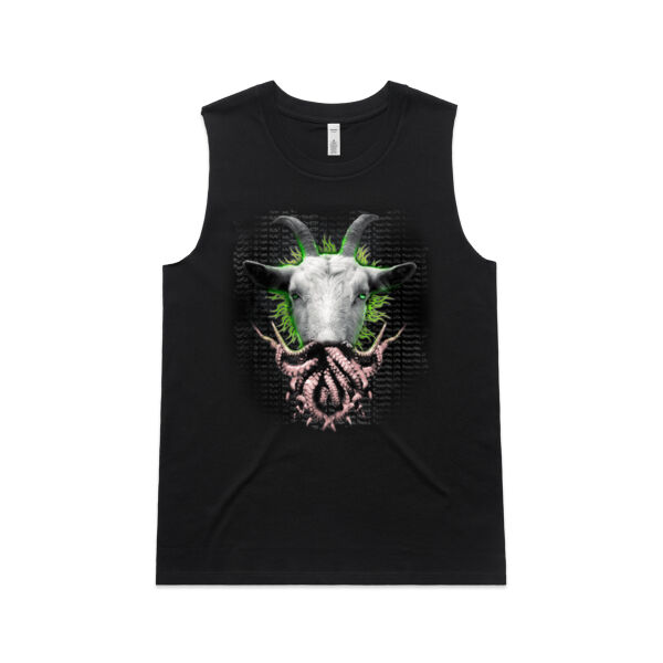 Squid Demon Goat - Womens Upside Tank Thumbnail