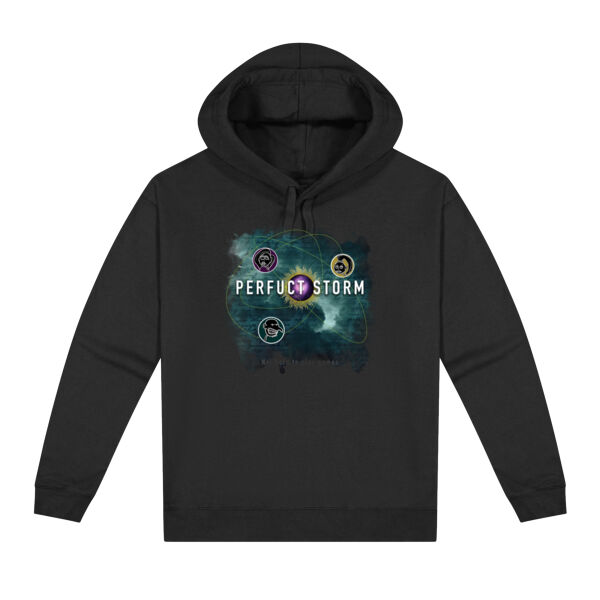 Perfuct Storm Orbits design - Mens Pocketless Hoodie Thumbnail