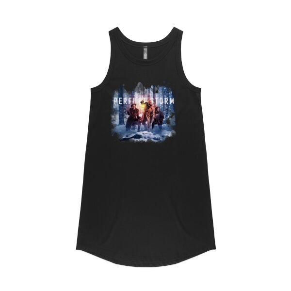 Winter Storm Design - Womens Saturday Dress Thumbnail