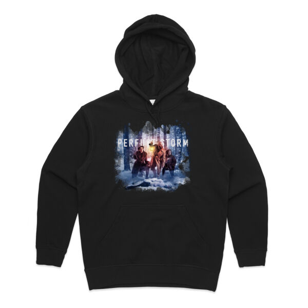 Winter Storm Design - Womens Premium Hood Thumbnail