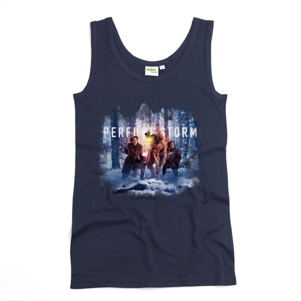 Winter Storm Design - Mens Classic Singlet Thumbnail