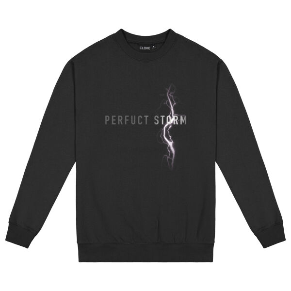 Black Lightning design - Mens Standard Crew  Thumbnail